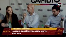 Horacio Rodríguez Larreta visita Misiones