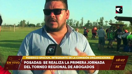 Posadas: se realiza la primera jornada del Torneo Regional de Abogados