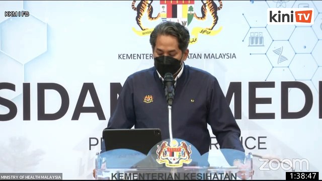 [Full video] Health Minister Khairy Jamaluddin holds press conference