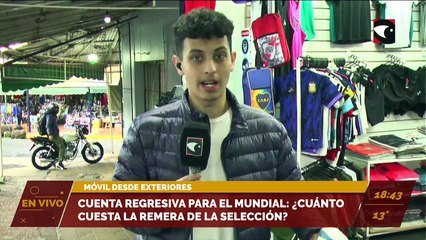 Cuenta regresiva para el mundial: ¿cuánto cuesta la remera de la selección?