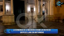 DIRECTO: La Hermandad de La Macarena exhuma los restos de Queipo de Llano con nocturnidad