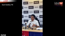 LIVE: Syed Saddiq holds press conference to declare assets