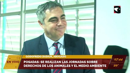 Posadas: Se realizan las Jornadas sobre Derechos de los Animales y el Medio Ambiente.