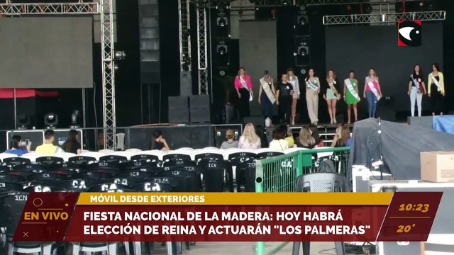 Fiesta Nacional de la Madera: hoy habrá elección de reina y actuarán Los Palmeras