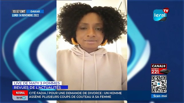 Live de Maty 3 pommes - Revues de l'actualités