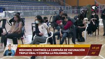 Misiones: Continúa la campaña de vacunación triple viral contra la poliomielitis. Entrevista con Roberto Lima, jefe de Inmunización de Misiones.