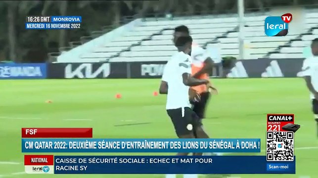 QATAR - 2EME SCEANCE D'ENTRAINEMENT DES LIONS