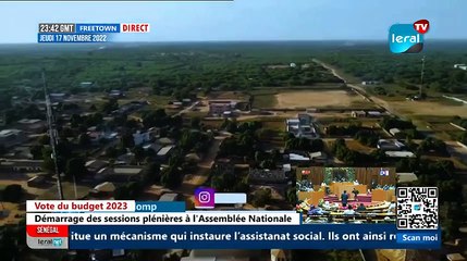 DIRECT Vote du budget 2023 : Démarrage des sessions plénières à l'Assemblée Nationale