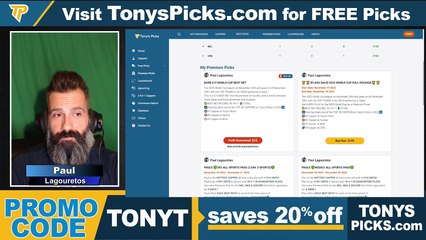 Soccer Picks Daily Show World Cup Football Picks - Predictions, Tonys Picks 11/18/2022