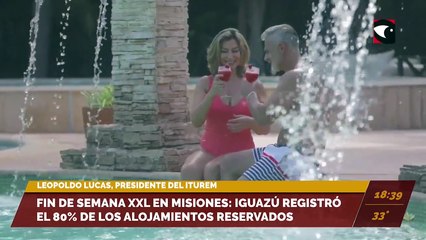 Fin de semana XXL en Misiones: Iguazú registró el 80% de los alojamientos reservados. Entrevista con Leopoldo Lucas, presidente del ITUREM.