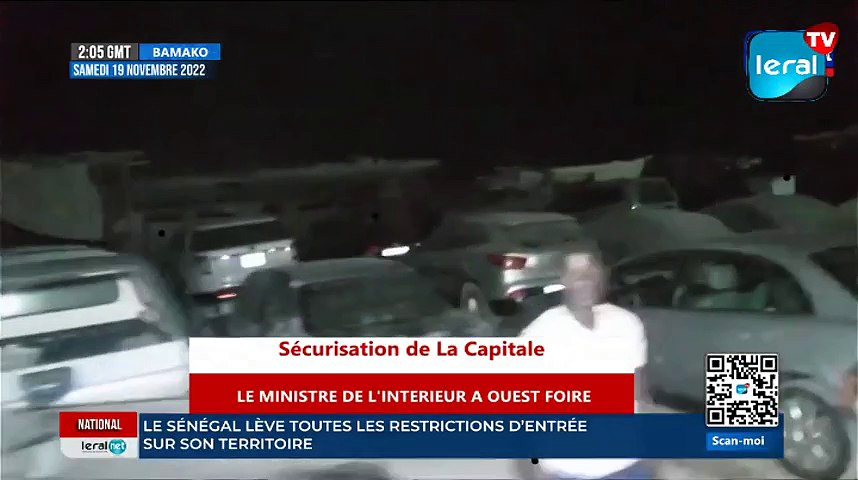 Ouest Foire - Sécurisation de La Capitale... Le Ministre De L'intérieur Inspecté