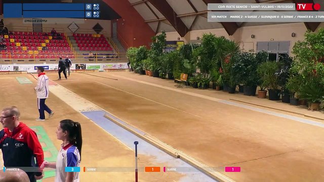 Coupe du Monde Mixte Seniors - Jour 1