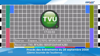  Procès du 28 Septembre - Audience du 22 Novembre 2022 - J22 (2ème Partie) • ESPACE TV GUINEE