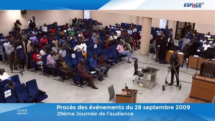  Procès du 28 Septembre - Audience du 23 Novembre 2022 - J23 • ESPACE TV GUINEE