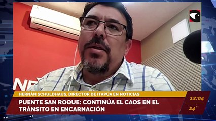 PUENTE SAN ROQUE: CONTINÚA EL CAOS EN EL TRÁNSITO EN ENCARNACIÓN