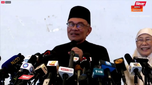 [LIVE] Sidang media Perdana Menteri, Datuk Seri Anwar Ibrahim
