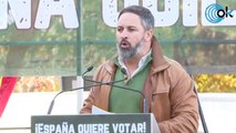 DIRECTO: Vox convoca la manifestación '¡Sánchez vete ya! ¡Los españoles queremos votar!'