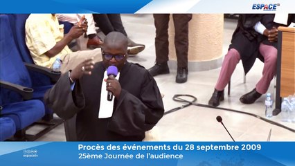  Procès du 28 Septembre - Audience du 29 Novembre 2022 - J25 • ESPACE TV GUINEE
