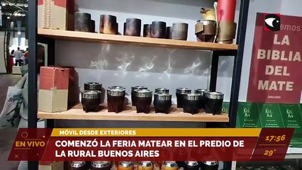 Comenzó la Feria Matear en el predio de La Rural Buenos Aires.