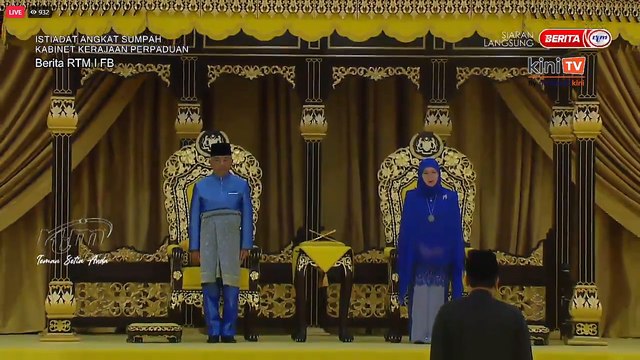 LIVE: Cabinet swearing-in ceremony at Istana Negara