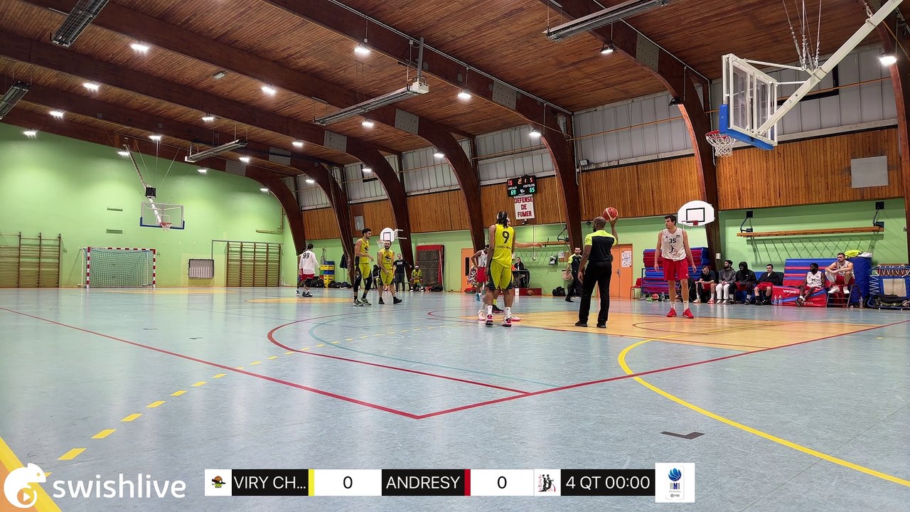Swish Live - ES Viry Chatillon Basket - Andresy Chanteloup Maurecourt Basket - 8111554