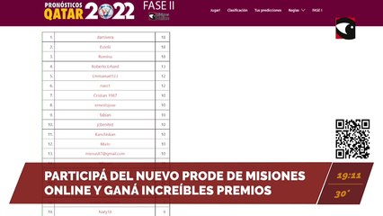 Misiones online mundial: ¡Argentina está en cuartos de final!