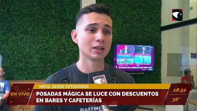 Posadas Mágica se luce con descuentos en bares y cafeterías.