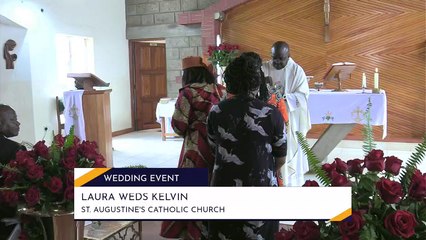 Laura weds Kelvin