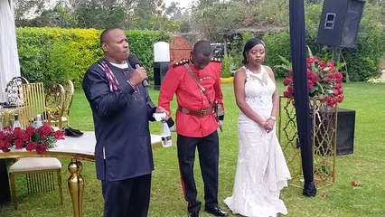 Laura weds Kelvin