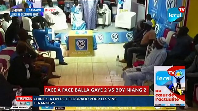 EN DIRECT - FACE À FACE BALLA GAYE 2 VS BOY NIANG 2