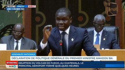 [ DIRECT]  Assemblée Nationale / Déclaration de Politique Générale du PM Amadou Bâ