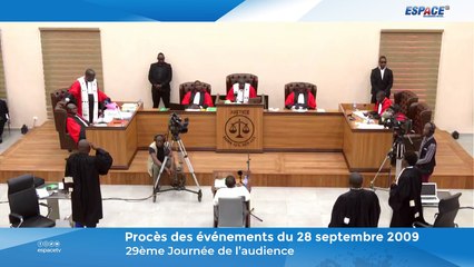  Procès du 28 Septembre - Audience du 13 Décembre 2022 - J29 • ESPACE TV GUINEE