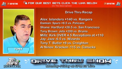 Live Free NHL NBA NFL NCAAB Picks Drive Thru Show 12-22-2022