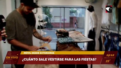 ¿Cuánto sale vestirse para las Fiestas?