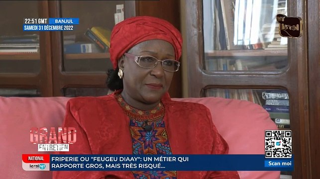 SPECIALE FIN D'ANNEE : GRAND ENTRETIEN AVEC PROFESSEUR AMSATOU SOW SIDIBE