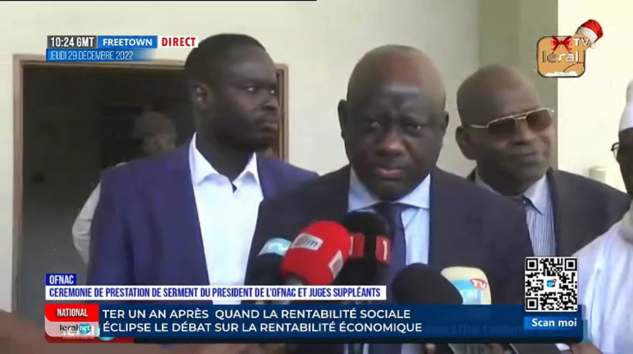 CEREMONIE DE PRESTATION DE SERMENT PRESIDENTOFNACE T JUGES SUPPLÉANTS