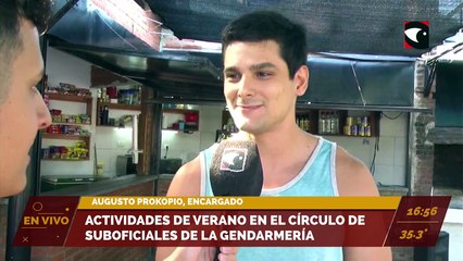 Actividades de verano en el Círculo de Suboficiales de la Gendarmería.