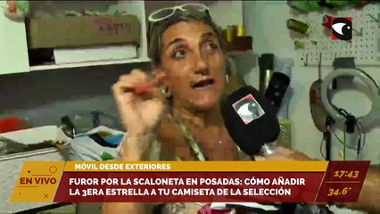 Furor por la Scaloneta: Dónde conseguir la tercera estrella en Posadas.
