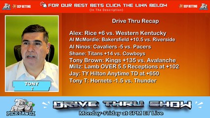 Live Free NBA NFL NCAAB Picks Drive Thru Show 12-29-2022