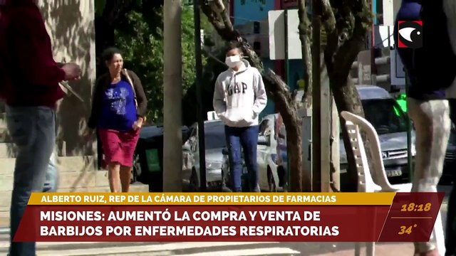 Misiones: Aumentó la compra y venta de barbijos por enfermedades respiratorias. Entrevista con Alberto Ruiz, representante de la Cámara de Propietarios de Farmacias en Misiones.