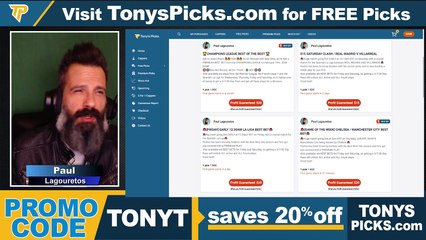Soccer Picks Daily Show La Liga Football Picks - Predictions, Tonys Picks 1/5/2022