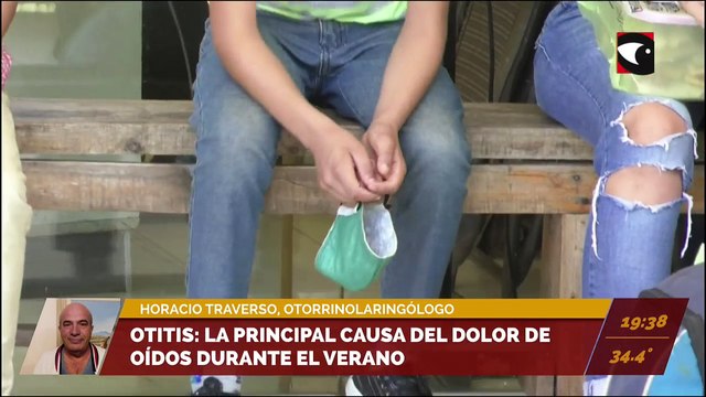 Otitis: La principal causa del dolor de oídos durante el verano. Entrevista con Horacio Traverso, otorrinolaringólogo.