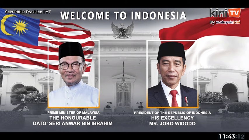 LIVE: Prime Minister Anwar Ibrahim meets Indonesia's Joko Widodo
