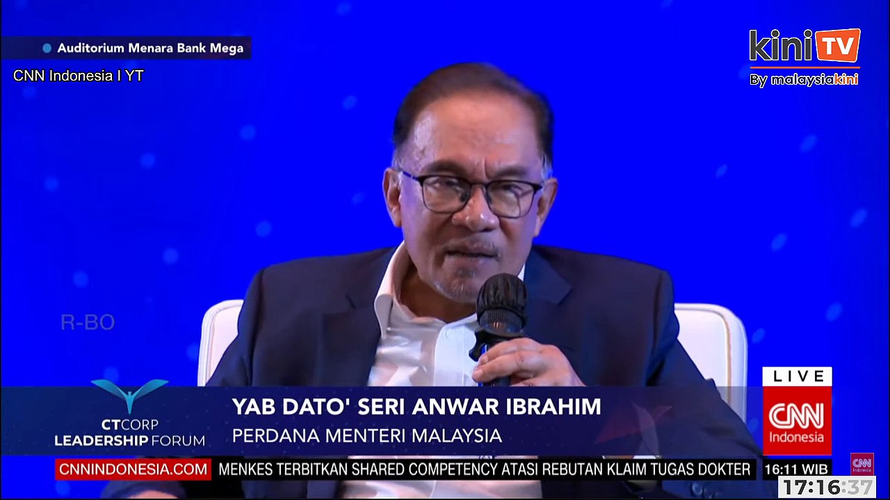 LIVE: Anwar Ibrahim speaks about Malaysia's strategic relations with Indonesia