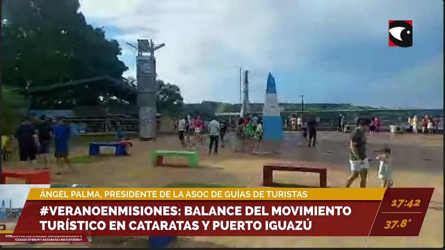 #VeranoEnMisiones: Balance del movimiento turístico en Cataratas y Puerto Iguazú. Entrevista con Ángel Palma, presidente de la Asociación de Guías de Turistas.