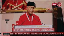 [LIVE] Ucapan dasar Presiden UMNO, Datuk Seri Dr Ahmad Zahid Hamidi
