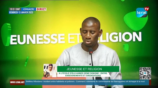 À L'ÉCOLE D'ELH AHMED DÈME SOKONE : ENTRE ENSEIGNEMENTS ET ORIENTATIONS