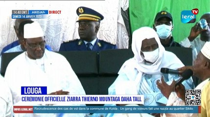 DIRECT LOUGA - CEREMONIE OFFICIELLE ZIARRA THIERNO MOUNTAGA DAHA TALL | SAM. 14 JANVIER 2023