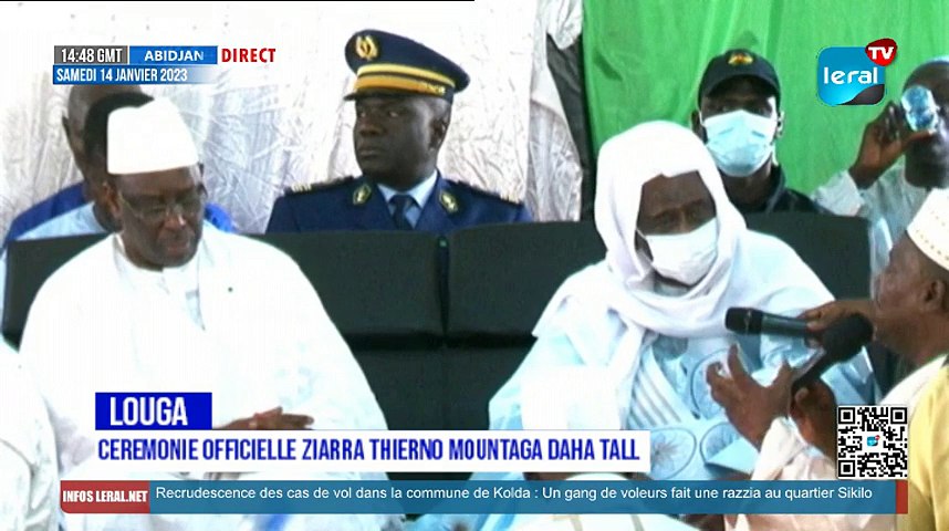 DIRECT LOUGA - CEREMONIE OFFICIELLE ZIARRA THIERNO MOUNTAGA DAHA TALL | SAM. 14 JANVIER 2023