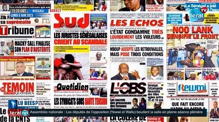 LOU BESS XIBAAR YI 20H GMT CE 05/06/2023 avec PAPE MAGUETTE BA#LERALTV